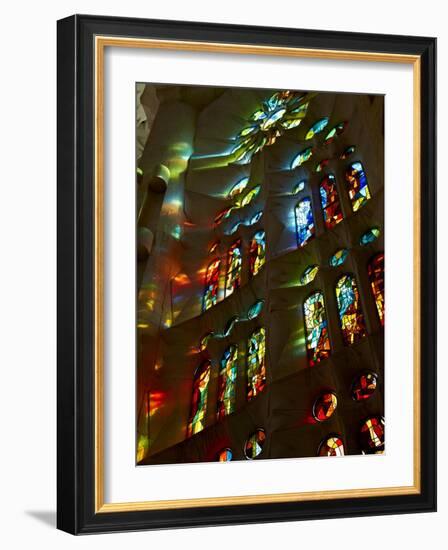 Sagrada Familia, UNESCO World Heritage Site, Barcelona, Catalonia, Spain, Europe-Mark Mawson-Framed Photographic Print