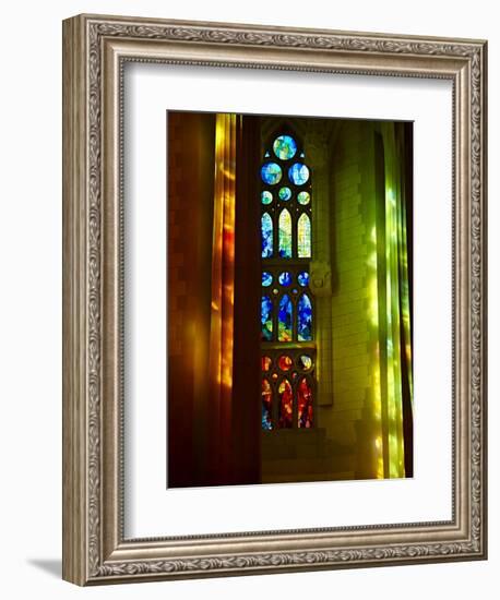 Sagrada Familia, UNESCO World Heritage Site, Barcelona, Catalonia, Spain, Europe-null-Framed Photographic Print