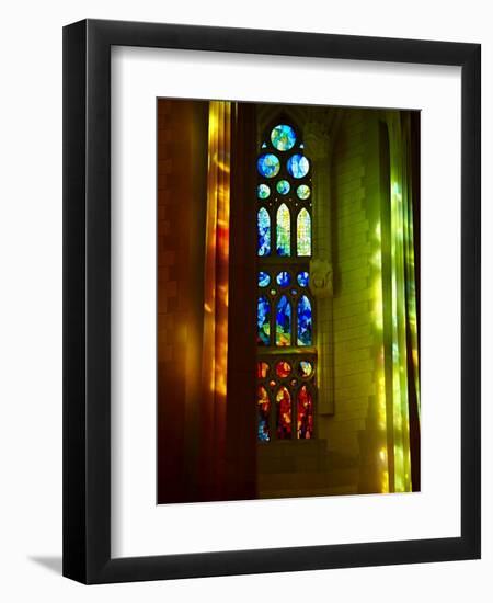 Sagrada Familia, UNESCO World Heritage Site, Barcelona, Catalonia, Spain, Europe-null-Framed Photographic Print