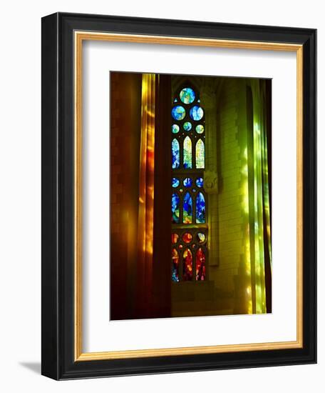 Sagrada Familia, UNESCO World Heritage Site, Barcelona, Catalonia, Spain, Europe-null-Framed Photographic Print