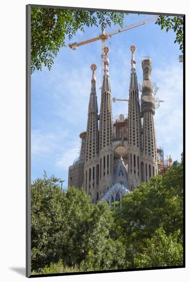 Sagrada Familia, UNESCO World Heritage Site, Barcelona, Catalonia, Spain, Europe-Charlie Harding-Mounted Photographic Print