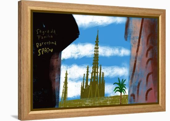 Sagrada Familia-Mark Ulriksen-Framed Stretched Canvas