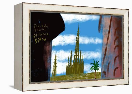 Sagrada Familia-Mark Ulriksen-Framed Stretched Canvas