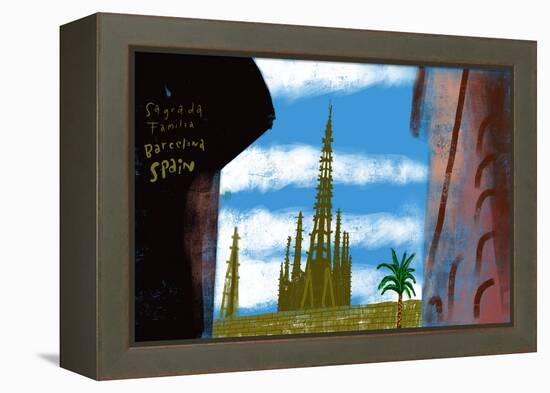 Sagrada Familia-Mark Ulriksen-Framed Stretched Canvas