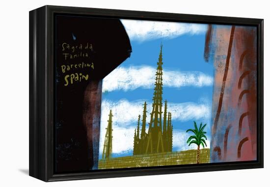 Sagrada Familia-Mark Ulriksen-Framed Stretched Canvas