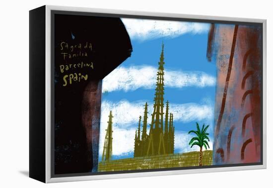 Sagrada Familia-Mark Ulriksen-Framed Stretched Canvas