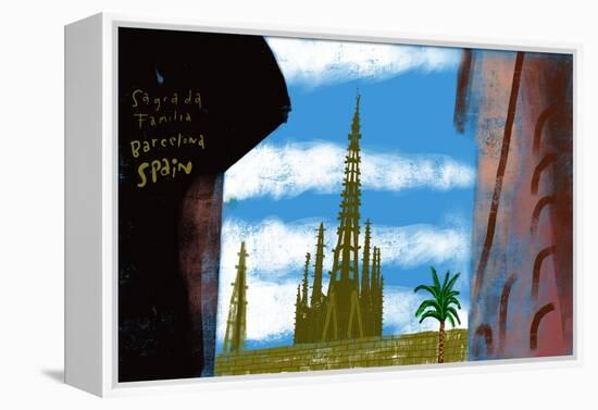 Sagrada Familia-Mark Ulriksen-Framed Stretched Canvas