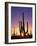 Saguaro Cacti at Sunset-James Randklev-Framed Photographic Print