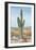 Saguaro Cactus Study I-Ethan Harper-Framed Art Print