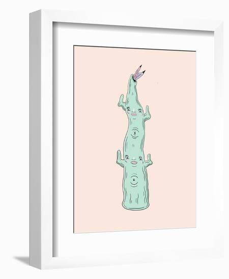 Saguaro Cactus-Danielle O'Malley-Framed Art Print