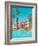 Saguaro Hotel Poolside in Palm Springs-Tom Windeknecht-Framed Photographic Print