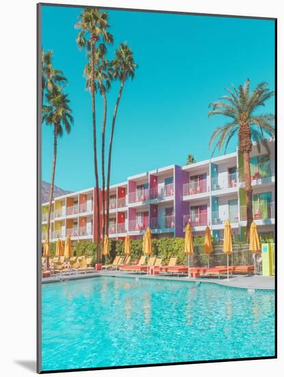 Saguaro Hotel Poolside in Palm Springs-Tom Windeknecht-Mounted Photographic Print