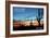 Saguaro National Park, Arizona - Cactus Silhouettes-Lantern Press-Framed Art Print