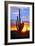 Saguaro Sunset-Douglas Taylor-Framed Photographic Print