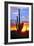 Saguaro Sunset-Douglas Taylor-Framed Photographic Print