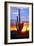 Saguaro Sunset-Douglas Taylor-Framed Photographic Print