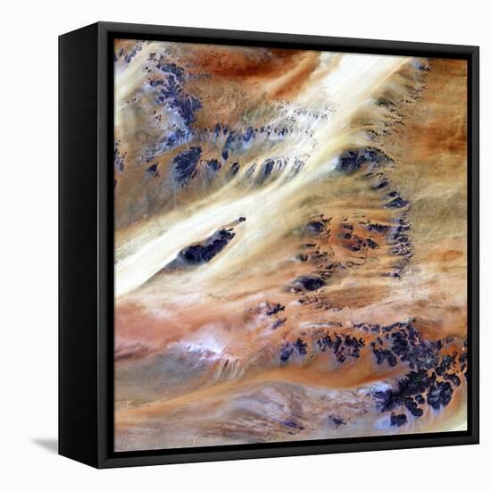 Sahara Desert, Chad-null-Framed Premier Image Canvas