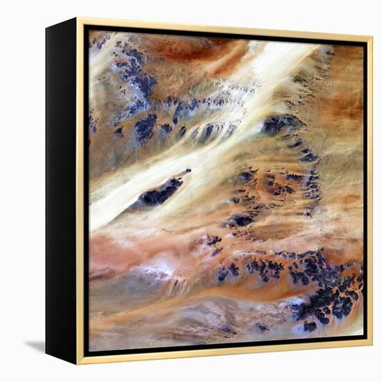 Sahara Desert, Chad-null-Framed Premier Image Canvas