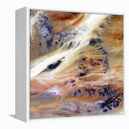 Sahara Desert, Chad-null-Framed Premier Image Canvas