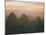 Sahara Desert, Hoggar Mountains, Sunrise Over Assekrem, Algeria, North Africa-David Poole-Mounted Photographic Print