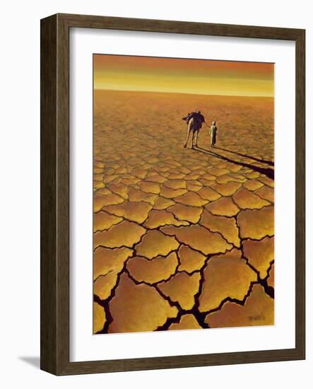 Saharan Journey, 1995-Tilly Willis-Framed Giclee Print