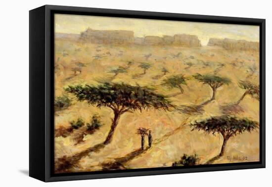 Sahelian Landscape, 2002-Tilly Willis-Framed Premier Image Canvas