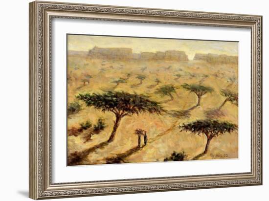 Sahelian Landscape, 2002-Tilly Willis-Framed Giclee Print