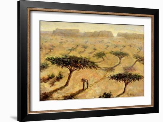 Sahelian Landscape, 2002-Tilly Willis-Framed Giclee Print