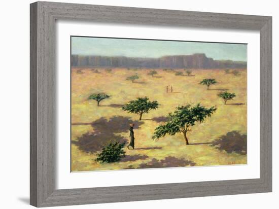 Sahelian Landscape, Mali, 1991-Tilly Willis-Framed Giclee Print