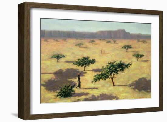 Sahelian Landscape, Mali, 1991-Tilly Willis-Framed Giclee Print