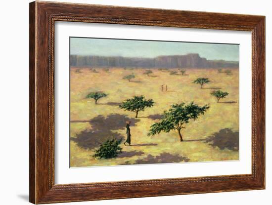 Sahelian Landscape, Mali, 1991-Tilly Willis-Framed Giclee Print