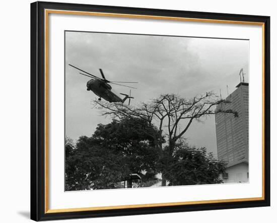 Saigon Evacuation-PHU-Framed Photographic Print