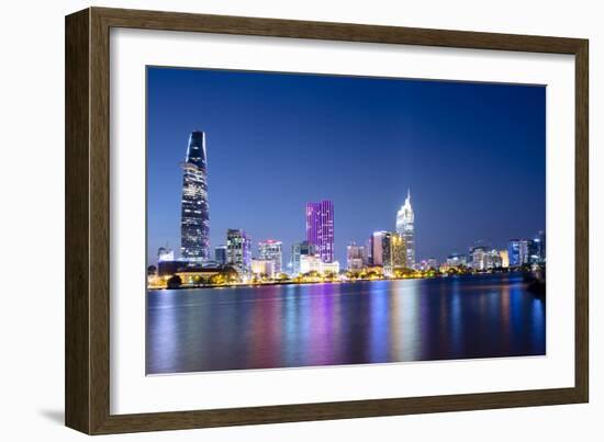 Saigon River, Ho Chi Minh City, Vietnam, Southeast Asia-Alex Robinson-Framed Photographic Print