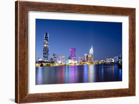 Saigon River, Ho Chi Minh City, Vietnam, Southeast Asia-Alex Robinson-Framed Photographic Print