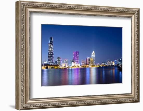 Saigon River, Ho Chi Minh City, Vietnam, Southeast Asia-Alex Robinson-Framed Photographic Print