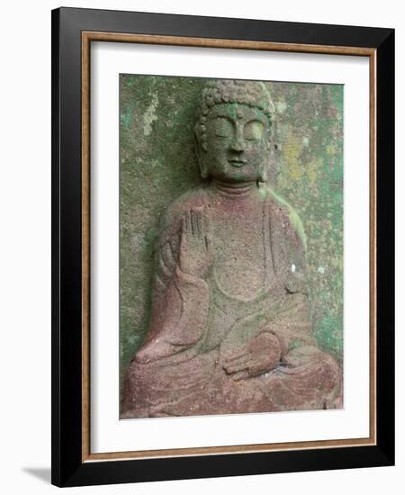 Saikyoji Temple, Buddha Statue, Hirado, Nagasaki, Japan-Rob Tilley-Framed Photographic Print