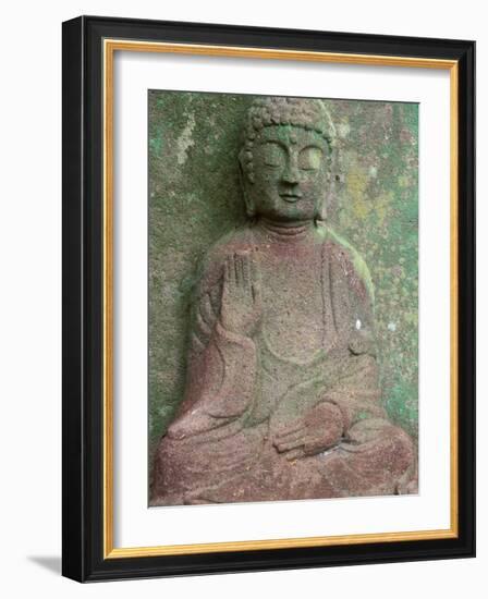 Saikyoji Temple, Buddha Statue, Hirado, Nagasaki, Japan-Rob Tilley-Framed Photographic Print