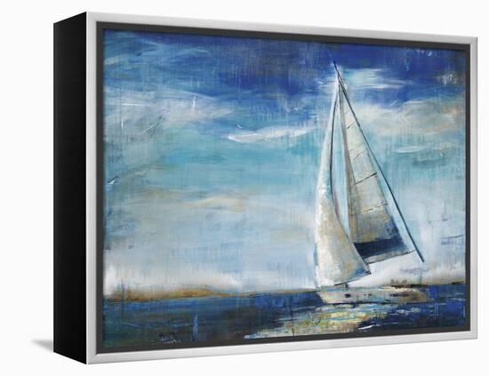 Sail Away-Liz Jardine-Framed Stretched Canvas