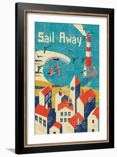 Sail Away-Rocket 68-Framed Giclee Print