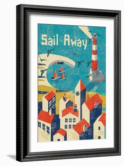 Sail Away-Rocket 68-Framed Giclee Print