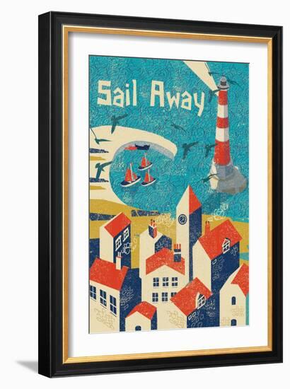 Sail Away-Rocket 68-Framed Giclee Print