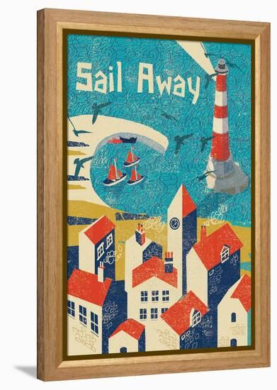 Sail Away-Rocket 68-Framed Premier Image Canvas