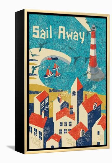 Sail Away-Rocket 68-Framed Premier Image Canvas