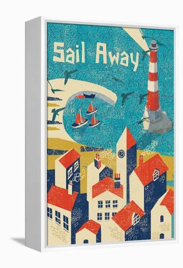 Sail Away-Rocket 68-Framed Premier Image Canvas