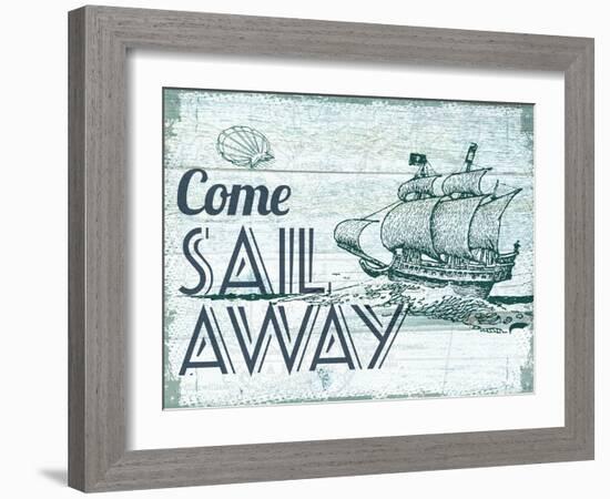 Sail Away-null-Framed Giclee Print