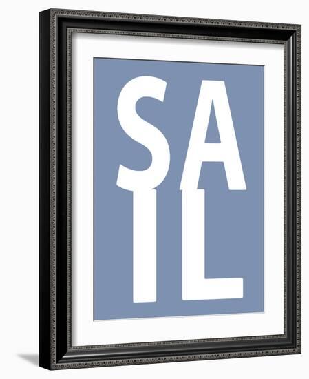 Sail Blue-Jamie MacDowell-Framed Art Print