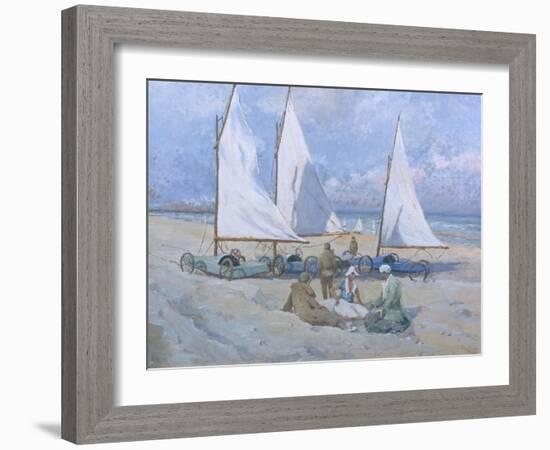 Sail Carts-Paul Bayart-Framed Giclee Print