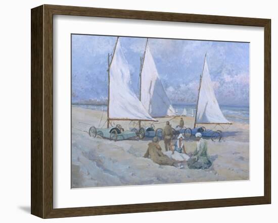 Sail Carts-Paul Bayart-Framed Giclee Print