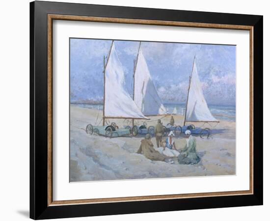 Sail Carts-Paul Bayart-Framed Giclee Print