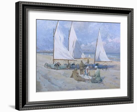 Sail Carts-Paul Bayart-Framed Giclee Print